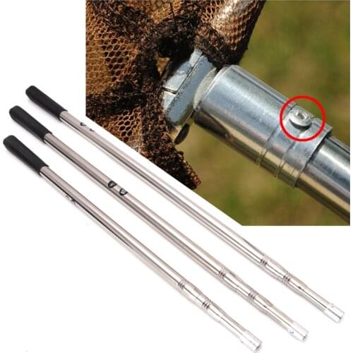 1.5m Head Prong Harpoon Spear Rod Fish Dip Net Telescopic Bar Pole