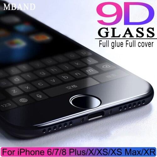 9D protective glass for iPhone 7 6 8 plus screen protector on for iphone 11 12 Pro mini XR X XS MAX screen protection