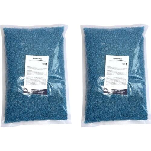 2Bag Chamomile No Strip Depilatory Hot Film Pearl Hard Wax Bean Hair Removal