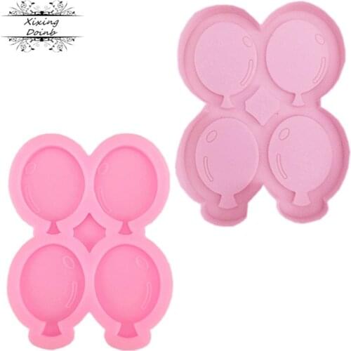 Chocolate Mold balloon shape silicone mold balloon drop glue clay tool cake decoration mold kitchen baking supplies