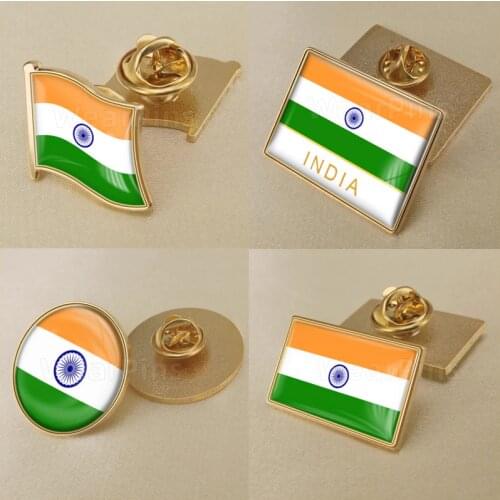 Coat of Arms of India/Indians Flag National Emblem Brooch/Badges/Lapel Pins