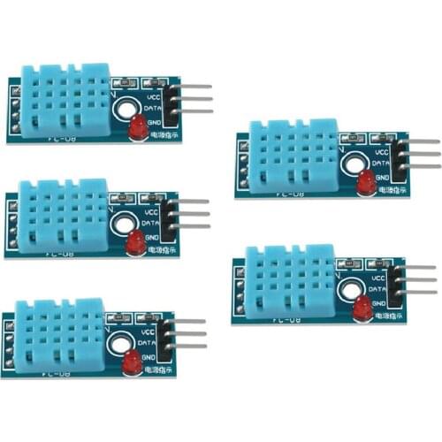 5pcs/lot Humidity Sensor Module DHT11 For Arduino Raspberry UNO Digital Temperature DHT11 Humidity Sensor Module for Arduino