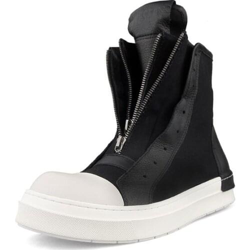 Men shoes casual shoes men sneakers zapatillas fashion high-top basket homme trend joker comfortable shoes black red white