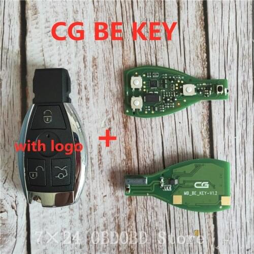 Original CGDI MB CG BE Key 3 buttons 315MHZ/433Mhz Get 1 Free Token For CGMB For Benz With Logo