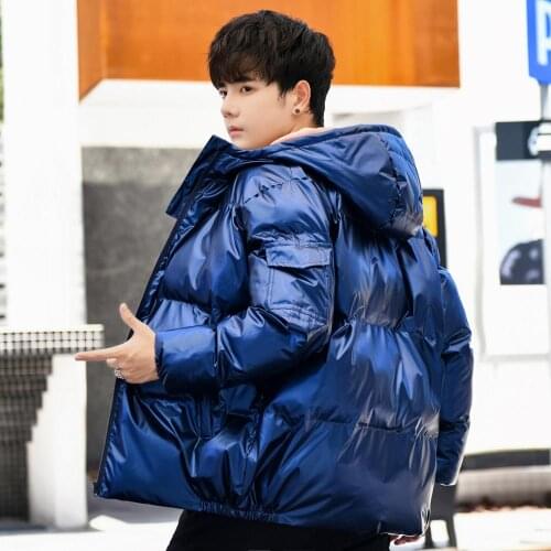 2021 Top Grade Parka Brand Mens Winter Casual Cotton-Padded Jacket Shiny Bubble Luxury Down Jacket Couples Streetwear Coats
