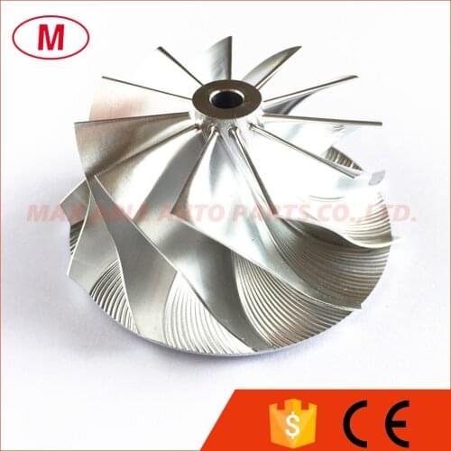 RHF5 High Performance Turbo Aluminum 2024/Milling/Billet compressor wheel 49.60/62.00mm 11+0 blades