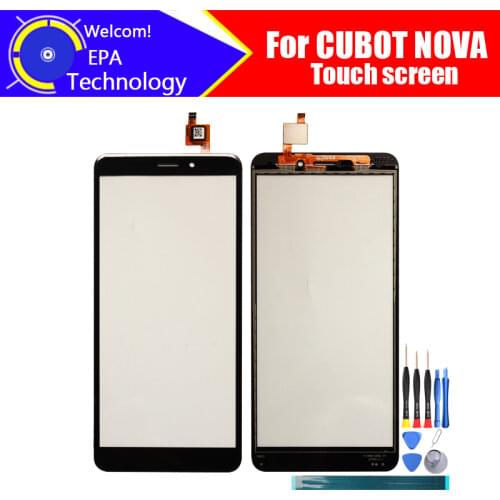 CUBOT NOVA Touch Screen Glass 100% Guarantee Original Glass Panel Touch Screen Glass For CUBOT NOVA