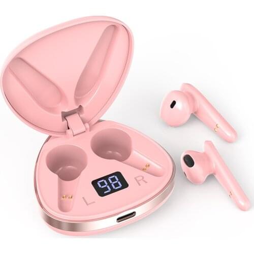 X19 TWS Earphone LED Display Wireless Bluetooth Earbuds HIFI Stereo headphones Sport Waterproof Noise Cancelling Headset