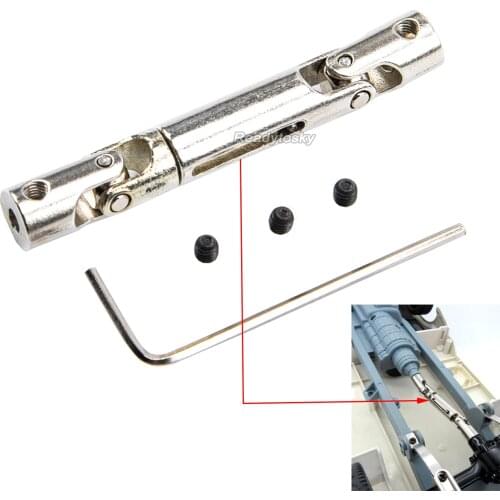1pcs Upgrade Metal CVD Drive Shaft for WPL 1/10 D12 1/16 C14 C24 C34 B14 B24 B16 B36 HengLong RC Car Parts Accessories