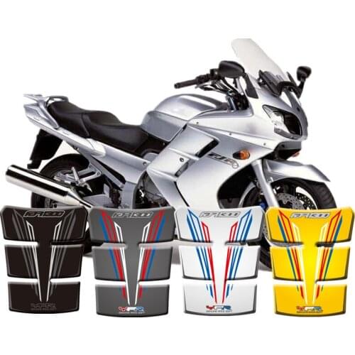 Motorcycle 3D Fuel Tank Protective Stickers Decals For Yamaha FJR1300 2001-2016 Tank Protective Stickers