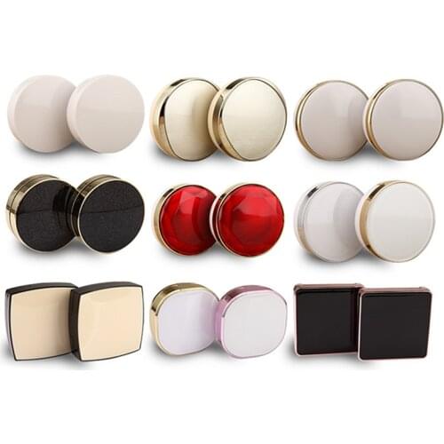 1PC 15g High-end Empty BB Cream Air Cushion Case with Powder Puff for DIY Refill Empty Cosmetic Containers Cosmetic Jar Set