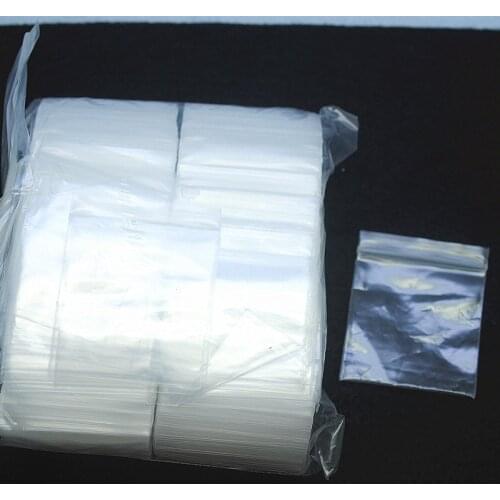 1000pcs self sealing bag ziplock bag plastic bag 3x4mm 4x5mm 4x6mm 5x7mm 6x8mm for beads collections loose beads or small items