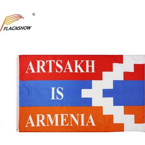 3x5 Ft Artsakh Is Armenia Flag