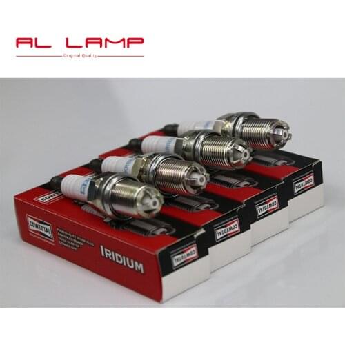 4PCS Cowtotal Spark Plug Platinum BKR6EQUP 3199 For E46 E39 E60 E61 E63 E64 E38