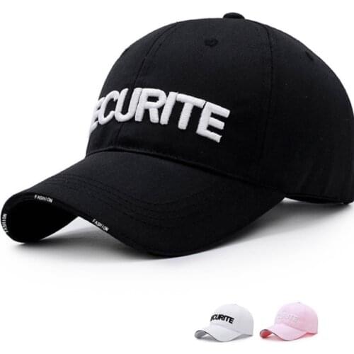 Sand washed 100% cotton baseball cap hat for women men vintage dad hat COCO embroidery letter outdoor sports caps