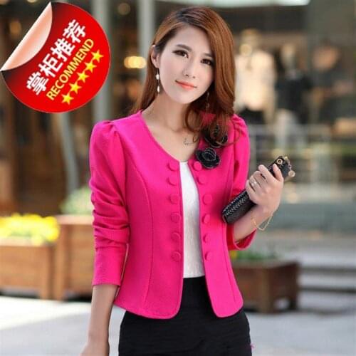 Bow Back Women Blazers and Jackets Elegant Office Suits Women Formal Business Work Coat Tops Ladies Outwear Clothing White Black