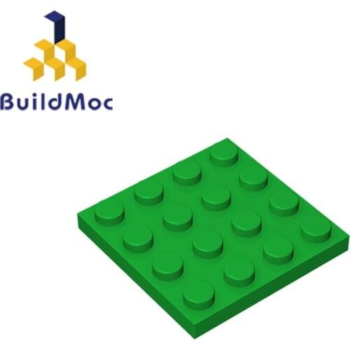BuildMOC Compatible 3031 4x4 Assembles Particles For Building Blocks Parts DIY LOGO Educational Cre
