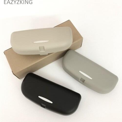 EAZYZKING Car Glasses Case Holder Box For Citroen DS-series C-Quatre C-Triomphe Picasso C1 C2 C3 C4 C4L C5 Elysee