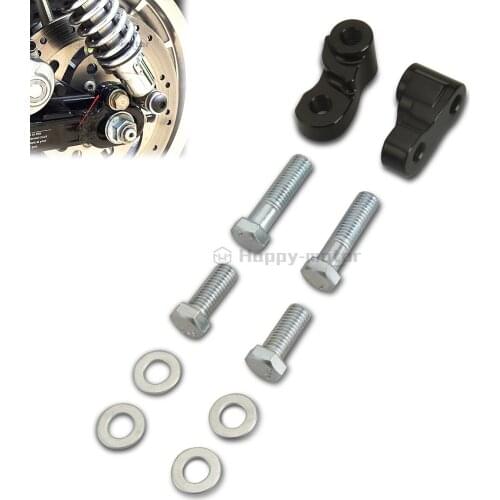 CNC Motorcycle Black 1" Rear Lowering Kit For Harley Sportster XL 883 1200 2005-2015