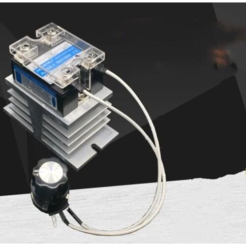 AC 110V 220V 17000W SCR Electronic Voltage Regulator Temperature Motor Speed Controller