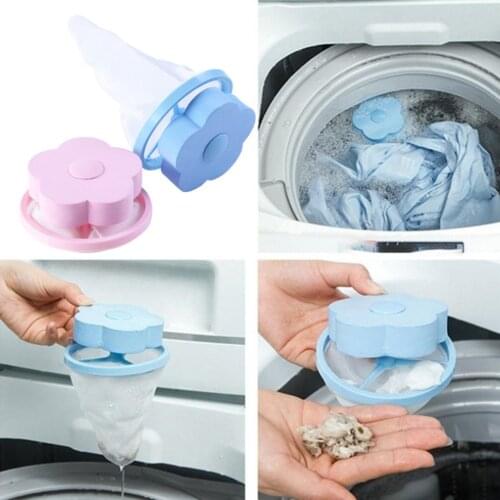Washing Machine Filter Washing Machine Lint Filter Bag Laundry Mesh Hair Catcher Washing Machine Cleaning Tools