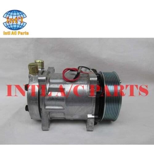 82008689 82016158 82002069 820161581 4711 SANDEN 7H15 SD7H15 auto AC COMPRESSOR for Bateman/Case/New Holland/Fiat Valtra Valmet