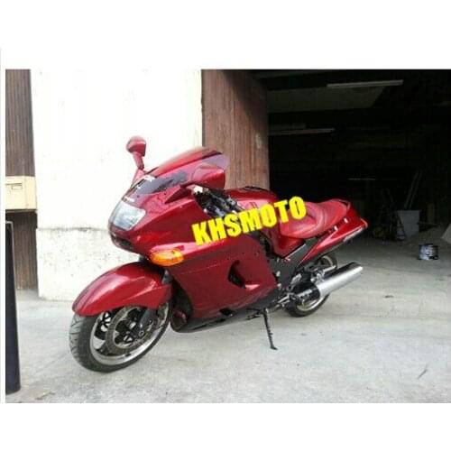 Motorcycle Fairing kit for KAWASAKI Ninja ZZR11001993 2001 2003 ZX-11 ZZR1100D 93 01 02 03 Hot red Fairings set KP66