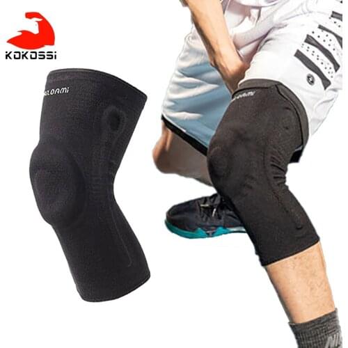 KoKossi Knee Pads High Elastic Breathable Weightlifting Sport Running Fitness Knee Support Professional Training Protective Gear