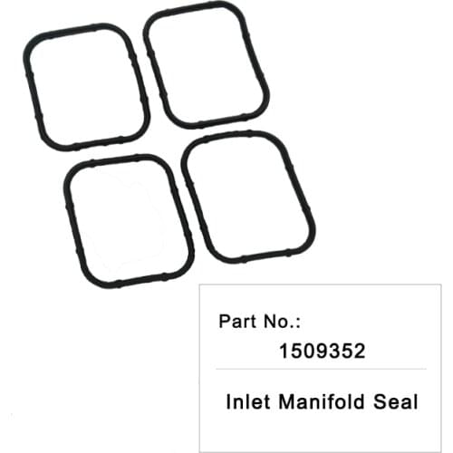 4PCS Intake Manifold Seal Gasket For Citroen Berlingo C2 C3 Picasso C4 C5 1.6 HDI Fiat Scudo C-Max Focus Peugeot 206 207 1509352