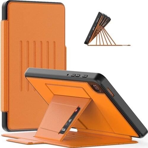 Smart Cover PU Leather Case for Samsung Galaxy Tab A7 Lite 8.7 inch 2021 SM-T220 SM-T225 Heavy Duty Magnetic Stand Shell