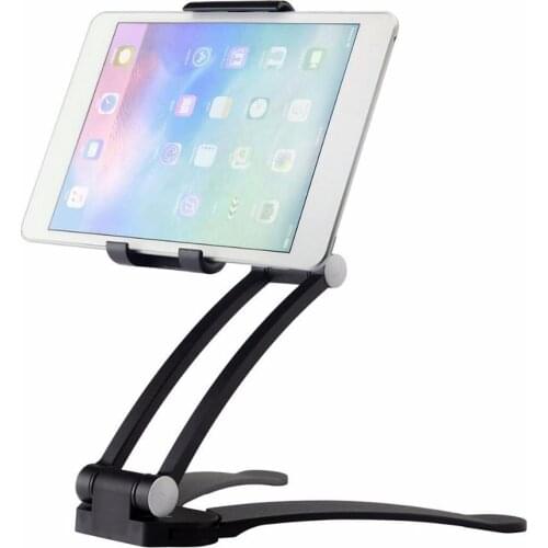 Universal Wall Mounted Aluminum Alloy Mobile Phone Tablet Stand Desk Holder Tablet Stands
