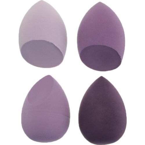4/8 Pcs Beauty Egg With Storage Box Set Tools For Wet And Dry Use Colorful Cushion Gourd Makeup Puff Cosmestic Sponge