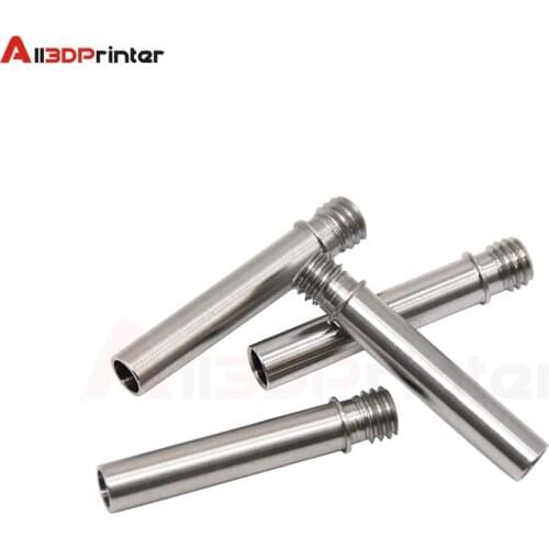 2 pieces of 2 inlet and outlet pipes 3D printer parts 1.75 mm PTFE pipe throat for Creality CR-X 3D printer extruder hot-end kit