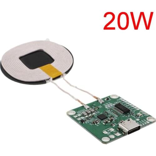 5V-13.5V 20W Qi fast wireless charger module transmitter PCBA circuit board