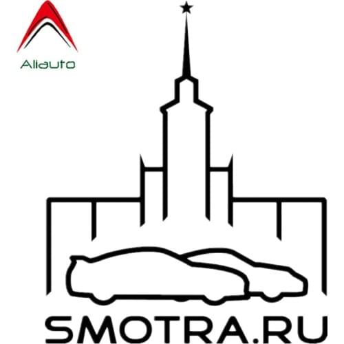 Aliauto Personality Car Sticker Smotra.ru Moscow Waterproof Sunscreen Reflective Decal Auto Accessories PVC,18cm*15cm