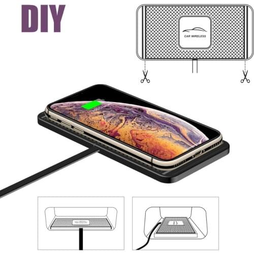 Wireles car charger mount 10W DIY wireless charger wireless charging pad fast qi charger for car