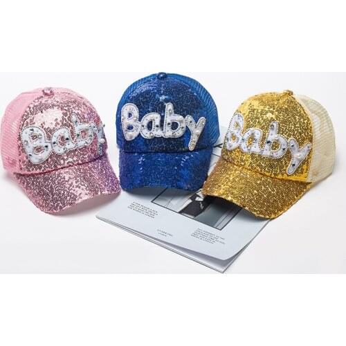 New Childrens snapback Caps Running Cap Summer Outdoor Sunscreen Breathable Duck Tongue Cap Reflective hat Hip Hop Baby Hats