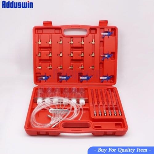 Diesel Injector Flow Meter Test Kit Common Rail Adaptor Fuel Tester Set Automotive Tools Nozzle Tester Fuel Return Flow Metering