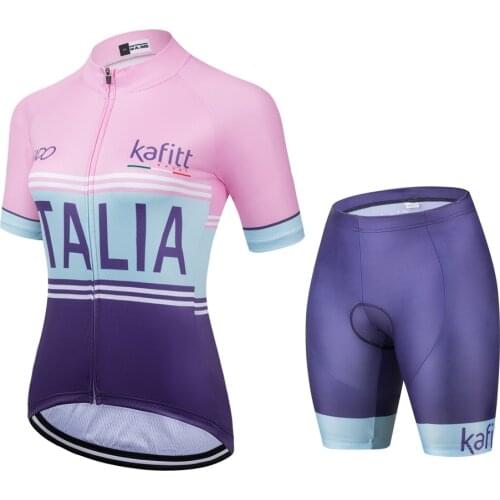 Kafitt Italy Jersey Complete Summer Cycling Shirt Womens Clothing Cycling Jumper 2021 Specialized Cycling Suits Short Sleeve