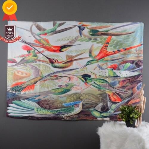 Colorful Birds Wall Covering home decoration accessories decor Paintings Wall stickers For home vintage posters Picture Canvas
