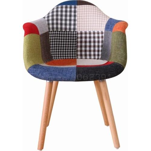 Nordic Chairs Creative 100 Buims Single Cloth Art Leisure Soft Stools Back-to-back Lazy Computer Desks And Chairs