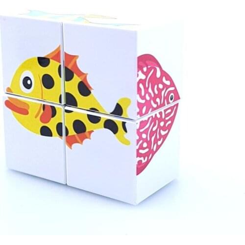 KUPSS Magnetic Blocks Puzzle Fishes