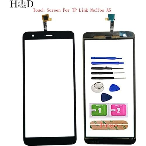 Mobile Phone Touch Panel For Tele2 Maxi LTE Touch Screen Digitizer Repair Touchpad Front Glass Lens Sensor Tools Adhesive
