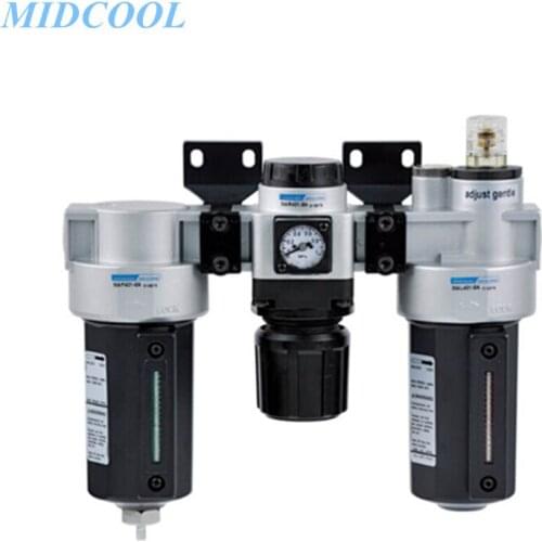 Modular F.R.L. Units Air Combination Air Filter + Regulator + Lubricator MACT Series MACT401-8A/10A/15A MACT401-8A/10A/15A-D