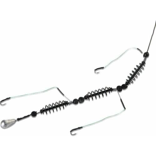 Fishing Hook Kits Fishing Hook Artificial Bait Cage Set Fishing Feeder Inline Method Feeder Fish Tackle Accessories