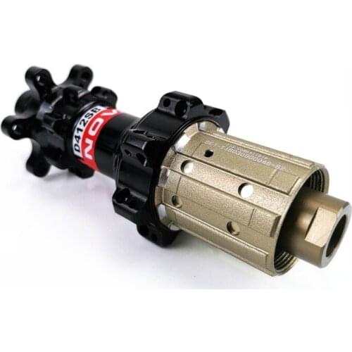 Novatec D412SB Road/MTB disc thru axle rear hub 12X142mm 235g straight pull disc hub 9/10/11 or XD 10/11s
