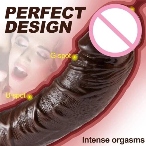 Huge Realistic Dildos 26cm Big Dick Anal Sex Toys For Women Female Masturbation Super Big Penis With Handsfree Suction Cup 18