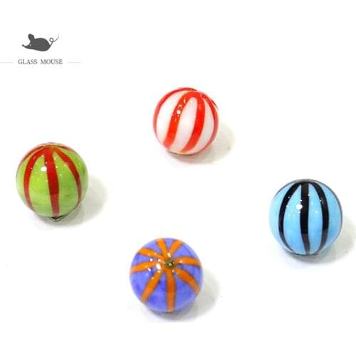 4Pcs 16MM Colorful Glass Balls Kids Pinball Run Game Marbles Solitaire Toy Vase Filler & Fish Tank Home Decor Canicas Ornaments