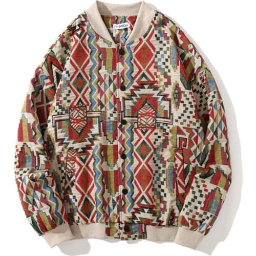 SHISENBU Mens Autumn Jackets