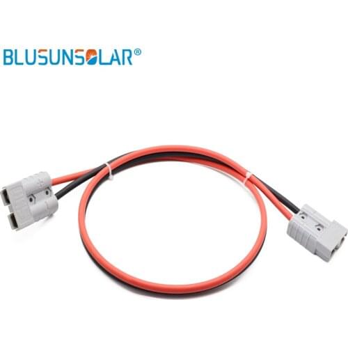 Connector SB50A 600V with 2m 4mm2 red black solar cable connect solar panel and portable battery for folding solar panel